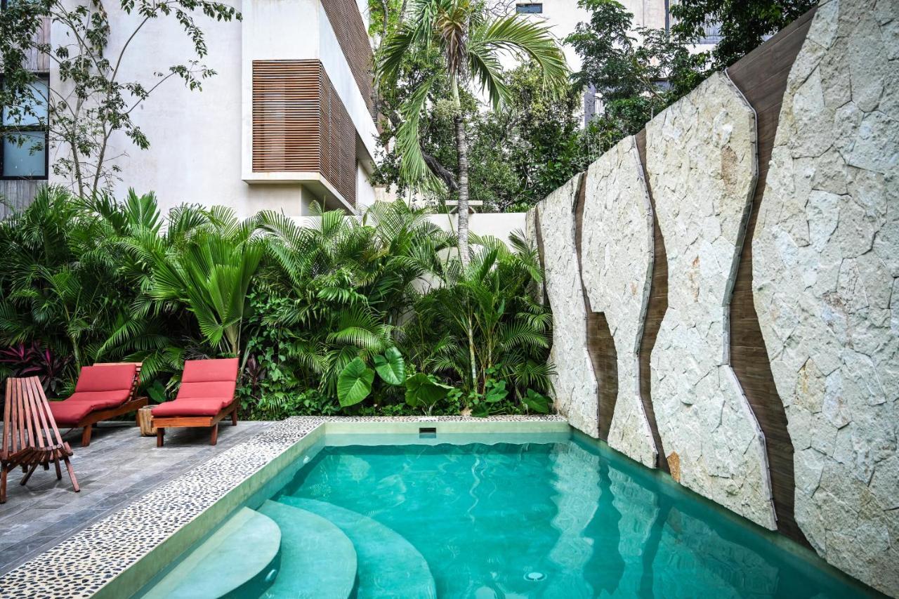Luxury 2BR Condo w Private Jacuzzi, Fast Wifi, AC Tulum Zewnętrze zdjęcie
