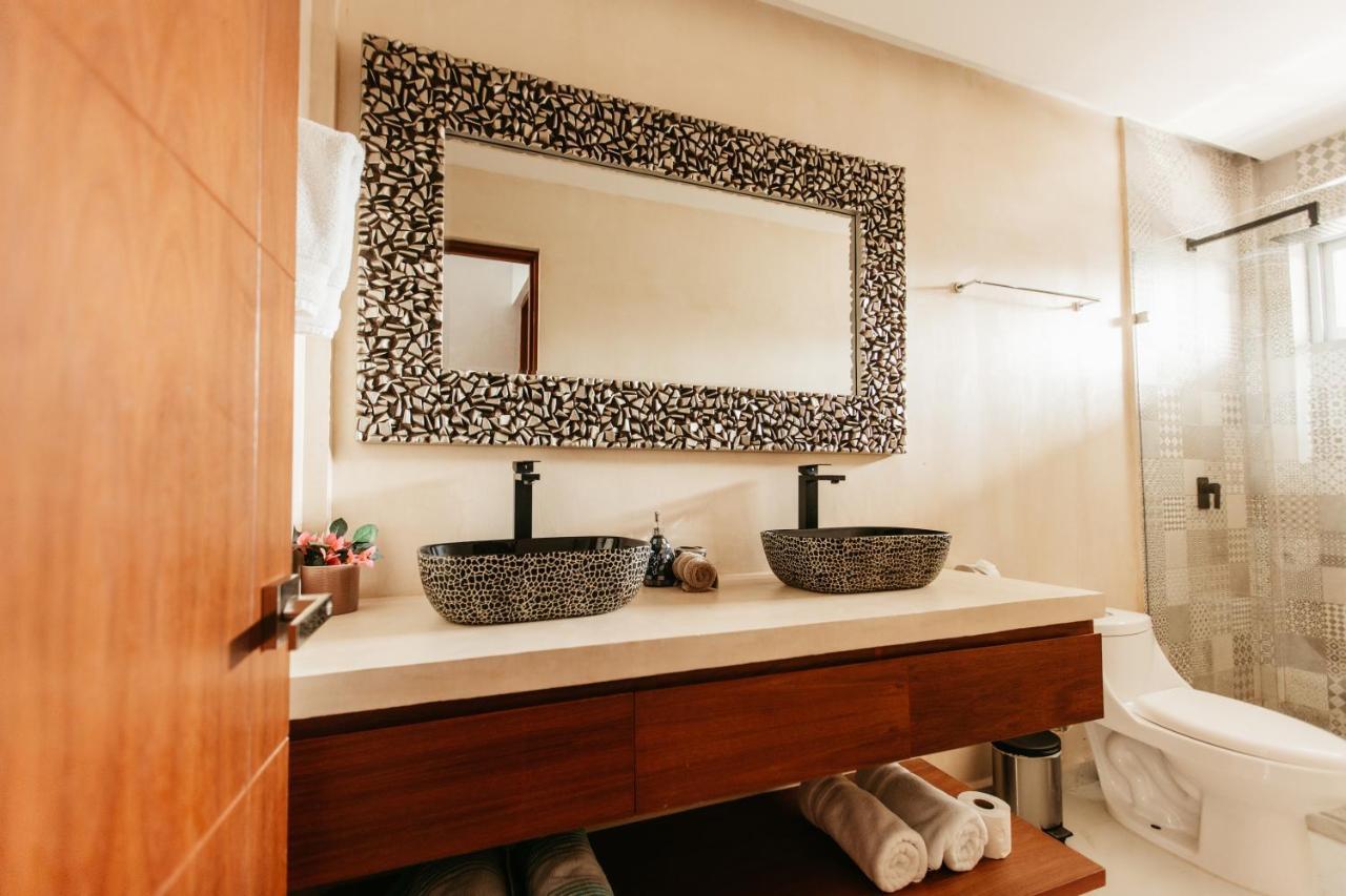 Luxury 2BR Condo w Private Jacuzzi, Fast Wifi, AC Tulum Zewnętrze zdjęcie