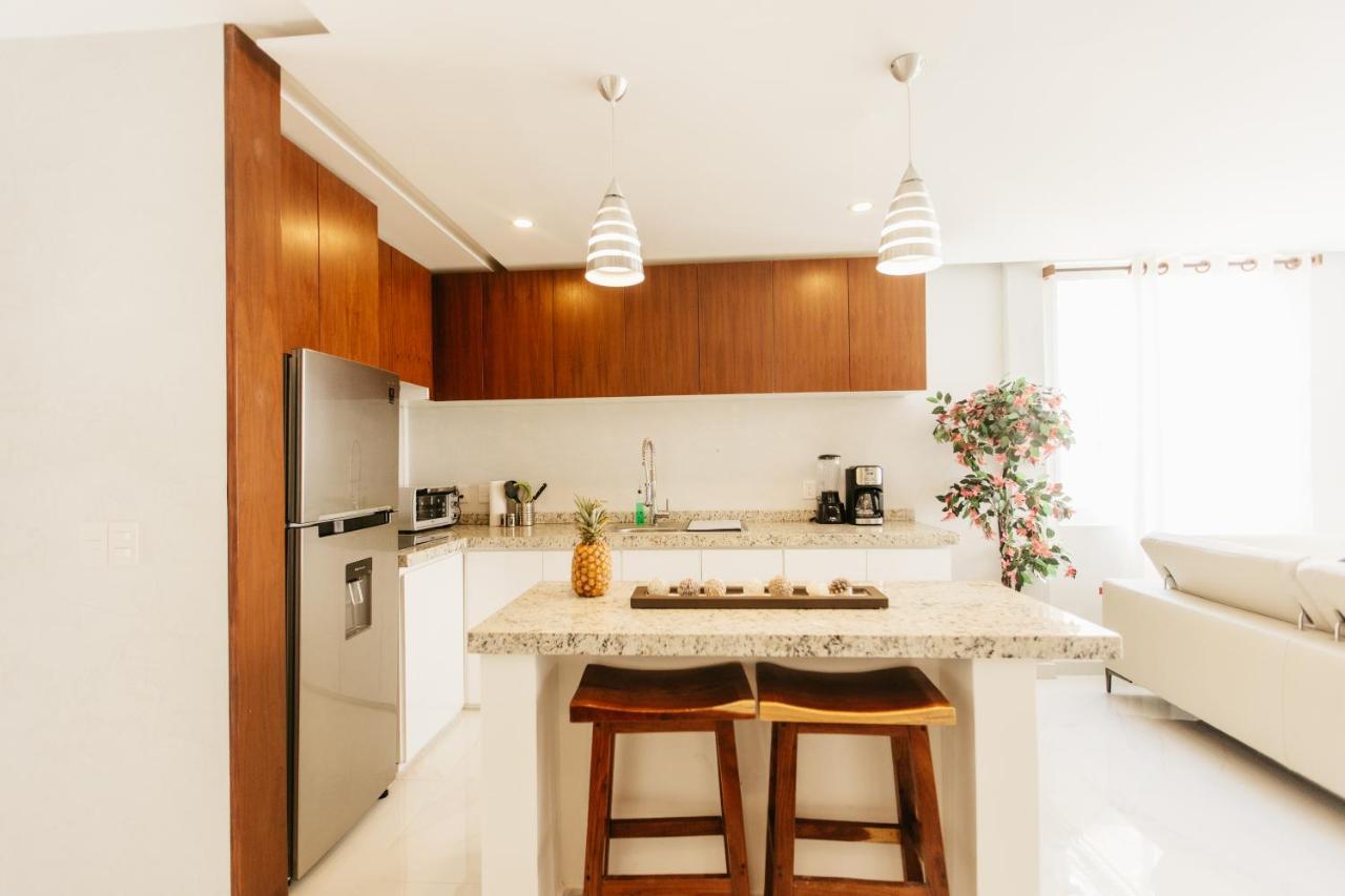Luxury 2BR Condo w Private Jacuzzi, Fast Wifi, AC Tulum Zewnętrze zdjęcie