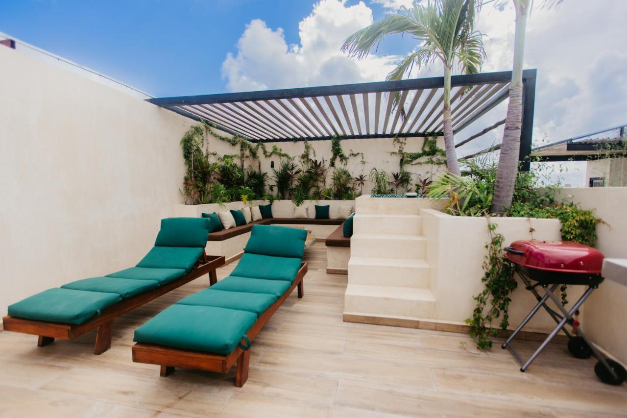 Luxury 2BR Condo w Private Jacuzzi, Fast Wifi, AC Tulum Zewnętrze zdjęcie