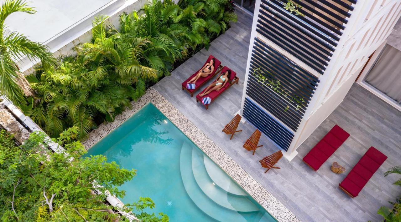 Luxury 2BR Condo w Private Jacuzzi, Fast Wifi, AC Tulum Zewnętrze zdjęcie